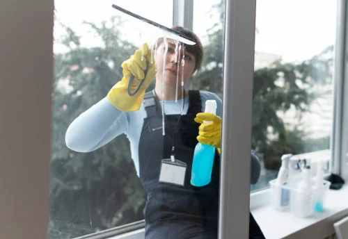 Nettoyage de vitres intérieures et extérieures à Pelleport